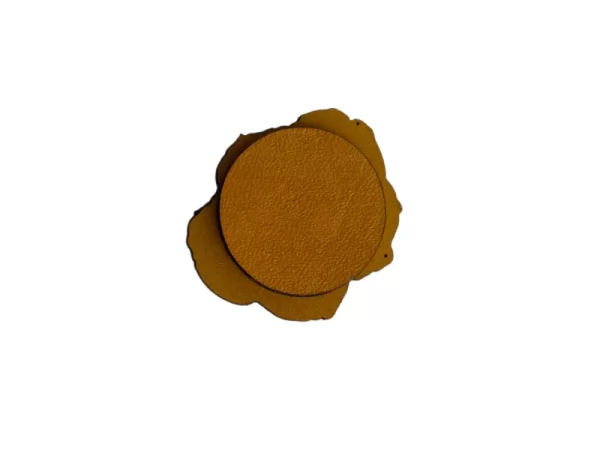 NIMC Rose Leather Pin - Magnet Back - Image 3